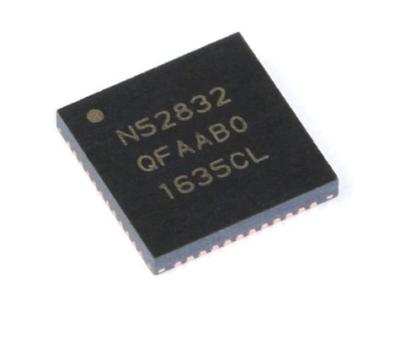 China Electronic Device Components NRF52832-QFAA-R QFN-48 2.4GHz Radio Frequency Transceiver Electronic Wireless Chip for sale