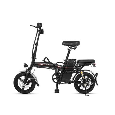 China New Arrival High Power Aluminum Alloy Folding Fat Standard Urban Single Speed Electric Bike for sale