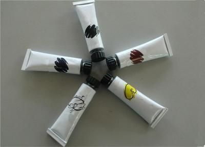 China 30ml Cream Collapsible Aluminum Tube , Custom Logo Squeeze Tube Packaging for sale