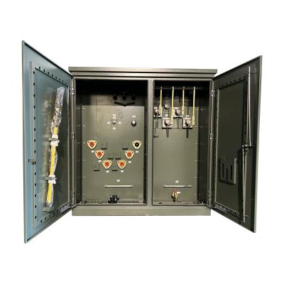 China Transformador eléctrico de tres fases montado en un transformador sumergido en aceite 1000kva 15kv en venta