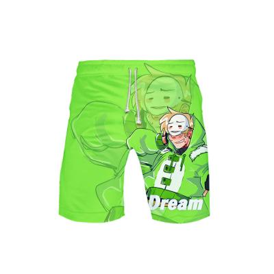 China Hot Selling Breathable 3D Printed The Dream Was Taken Beach Shorts MOQ 1 Pc Fast Delivery 3D Printed Beach Shorts The Dream Was Taken for sale