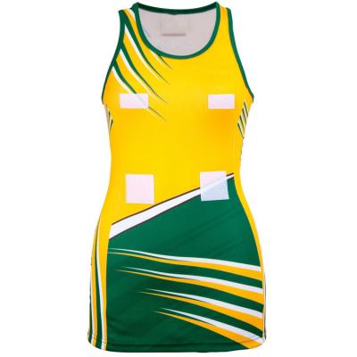 China Shirts & Tops New Custom Netball Sports Uniforms Netball Dress for sale