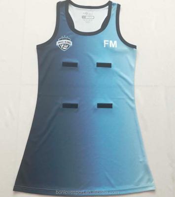 China Dress OEM Service Netball Tank Top, Netball Shorts for sale