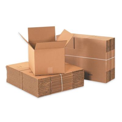China Recycled materials wholesale hot sale high quality foldable easy to transport brown shoes packaging transport cardboard paper box for sale