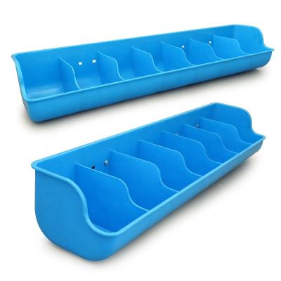 China Easy Cleaning Poultry Farming Livestock Equipment pig Modern Feeder Warranty Feeding plastic pig feeding trough for sale