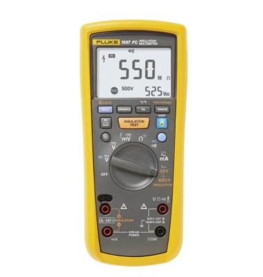 China Fluke 1587 FC Multimetro de aislamiento de frecuencia duradera para la protección contra sobrecarga 107 V Hz en venta