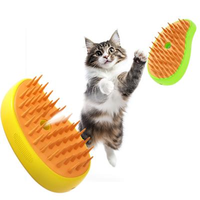 China Multifunktioneel oplaadbaar haarborstel voor huisdieren Misty Cat Spray Brush Zelfreiniging Te koop