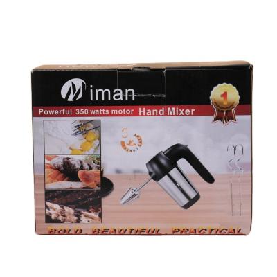 China With MM-1508 Beater Egg Hand Mixer Cake Dough Hand Mixer 5 Speed Electric Food Mixer For Home Use for sale