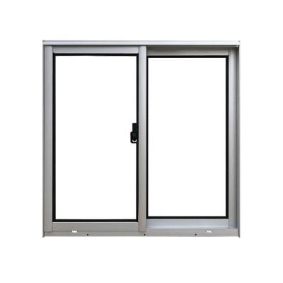 China Ventana corredera de aleación de aluminio de bloqueo táctil Serie 27 mm Sin pantalla en venta