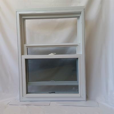 Китай На заказ Белое UPVC Виниловое водонепроницаемое двойное висящее окно продается