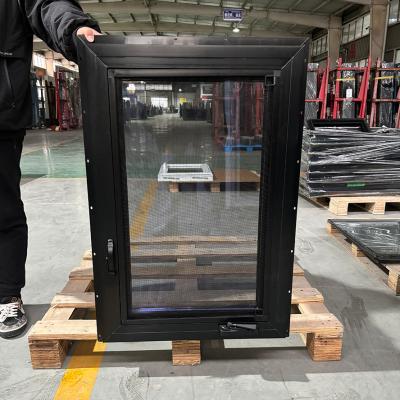 China Effortless Elegance - American-Style Hand-Crank Casement Windows for sale
