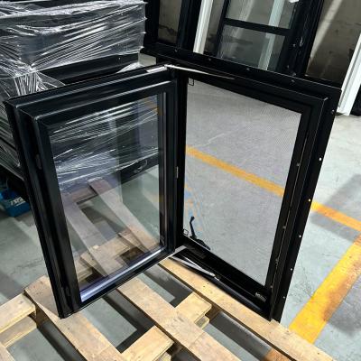China Almond Vinyl Casement Windows - Custom Sizes America Crank Low-Maintenance & Secure for sale