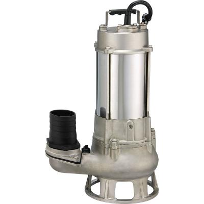 China Developing World Water Solutions 1/2HP 0.4KW 1HP 2HP 3HP 5HP 7.5HP 10HP Non-Clog Stainless Steel Sewage Water Pump for sale