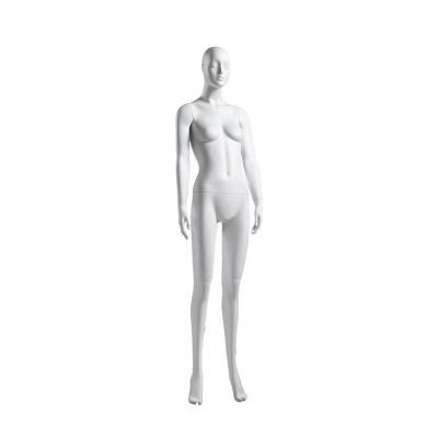 China Belo manequim branco feminino, curvilíneo manequim feminino de fibra de vidro para exibição à venda