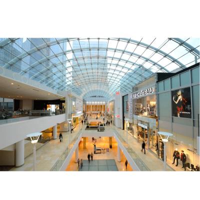China Stylish new structural roofing customers preferred octagonal space frame structure shopping mall roof skylight for sale