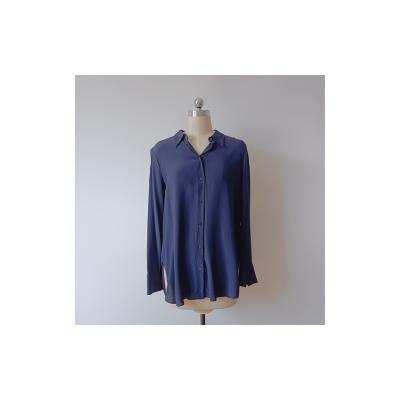 China Breathable manufacturers provide fashion ladies 16mm long sleeve silk blouse classic silk shirt attractive price for sale