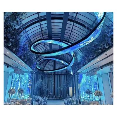 China Full Color P2 Indoor Flexible LED Video Panels , Flexible Billboard LED Screen for sale