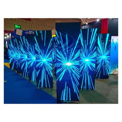 China P2 P3 P4 Digital LED Advertising Panel Floor Standing LED Screen Poster for sale