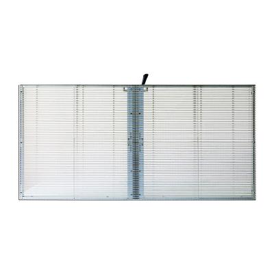 China Indoor Transparent LED Curtain Screen 1000*500mm 1000*1000mm With Nationstar LED Chip for sale