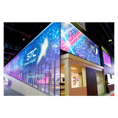 China Full Color Transparent LED Display Screen Video Wall P3.91-7.82mm Pixel Pitch for sale