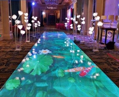 China Easy Install LED Disco Dance Floor P4.81 Floor LED Display Screen for sale