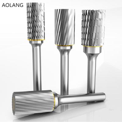 China Rotary tungsten carbide burrs. Offer High Quality Smooth Straight High Speed DIY Tool Edge File Set Polishing Tools for sale