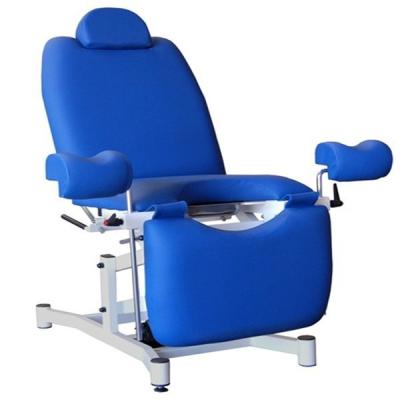 China Favorable Hospital Bed Fancy Blue Used Medical Equipment For Sale Electric Examination Couch / Gynecological Bed for sale