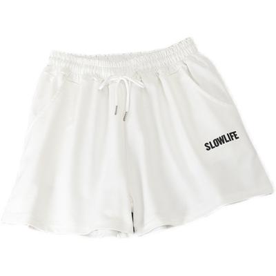China QUICK-DRY QUICK-DRY casual sports running shorts women's summer plus thin millimeter loose leg waistline pants all-match wide wide one for sale