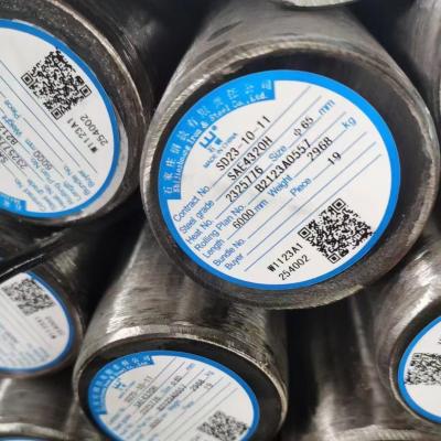 China SAE4320H Alloy Steel Round Rod in 6m Length ASTM AISI Standard Forged Steel Rod for sale