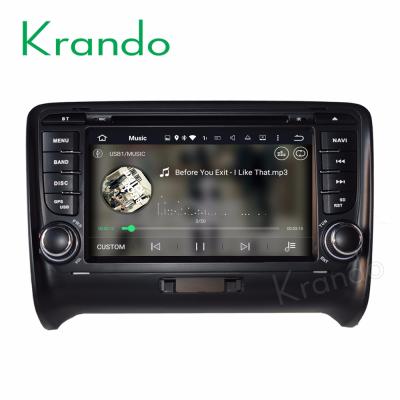 China Krando Android 9.0 Car DVD Player Gps Navigation For Audi TT WIFI 3G BT KD-AD744 KD-AD744 2006-2014 Car Multimedia System for sale