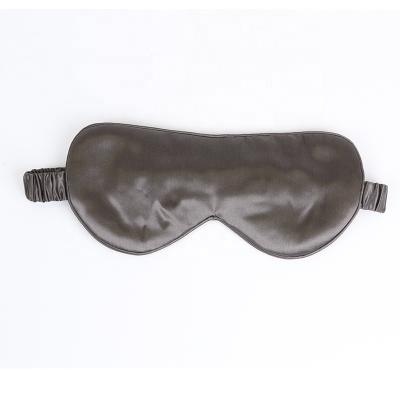 China Wholesale Anti-wrinkle 22mm Adjustable Real Satin Sleeping Eye Masks 22mm Large Size 100% Silk Eye Mask for sale