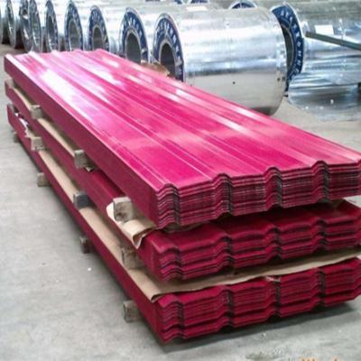 Chine la couleur de 1.2mm la plaine qu'enduite couvre la couleur rouge a enduit la feuille BS ASTM gigaoctet de toiture à vendre