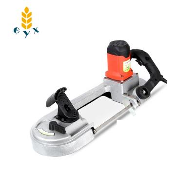 China Construction works Multifunctional Hand Held Vertical Metal Band Saw Machine Horizontal Sawing Machine Small Cutting Machine for sale