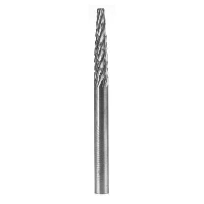China Wolfram carbide(WC) Wolf's fang High Quality 2.35mm L43 tungsten carbide rotary burrs price for sale
