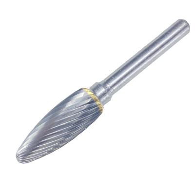 China Wolfram carbide(WC) Wolfburrs High Quality Torch Type H tungsten carbide burr 6mm shank for sale for sale