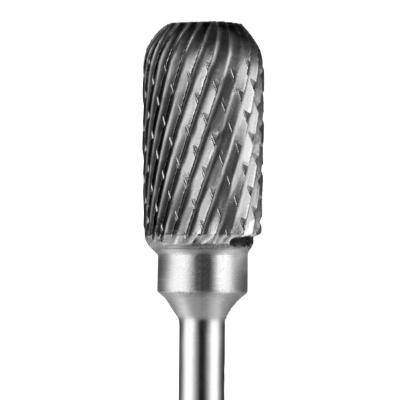 China Wolfram carbide(WC) Wolfburrs High Quality Cylinder Semi-Circle Type WX tungsten carbide burrs for wood for sale