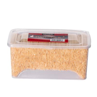 China Disposable Factory Directly Supply Solid Bamboo Toothpick Hotel Guesthouse Home Application Customized Bamboo Toothpick for sale
