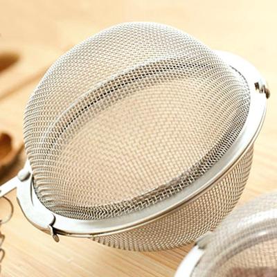 China Viable China Supplier Wholesale Tea Maker Stainless Steel Wire Mesh Tea Infuser Strainer for sale
