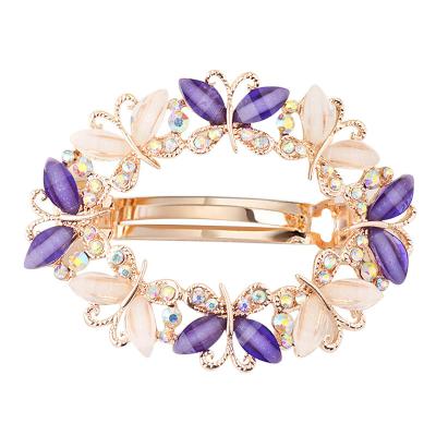China Fashion Butterfly Hairpin Headdress Korean Girl Spring Clip Wild Hairpin for sale