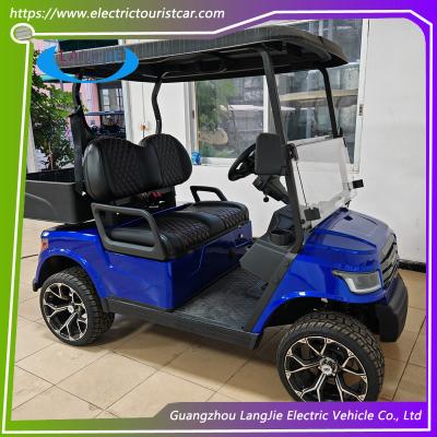 China Vehículos de patrulla de seguridad eléctricos de 2 plazas con 2 espejos retrovisores Club Car Golf Buggy en venta