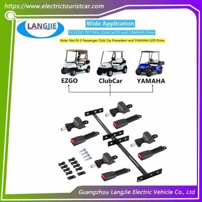 중국 4자리 EZGO TXT 좌석 안전 벨트 띠 키트 4륜 골프 카트 판매용