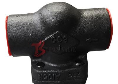 中国 鋳造鋼のリフトチェックバルブ,A105N,クラス800,Dn25,1in,SW,API602 販売のため