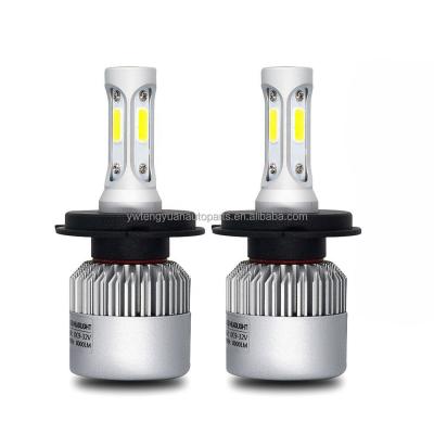 China Aluminum alloy 9V 32V bombillo led carro s2 H4 de h4 Para waterproof projector laser led headlights bulb FOR CAR for sale