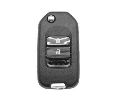 China Replacement Vehicle Key Car Remote Key For Honda New 2 Button Flip Key Shell Remote