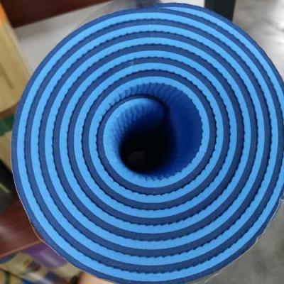 China Hot Yoga Mat Gym Fitness Pilates Supplies Logo Bulk Time Outdoor Customized Waterproof Metal Rubber Pilates Yoga Mat for sale