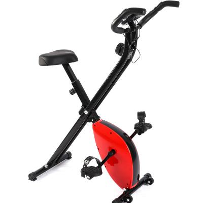 China Slope Mini Folding Exercise Fitness Bike Fitness Gym New Cardio Selling Pedal Fitness Spinning Indoor Folding Mini Exercise Bike for sale