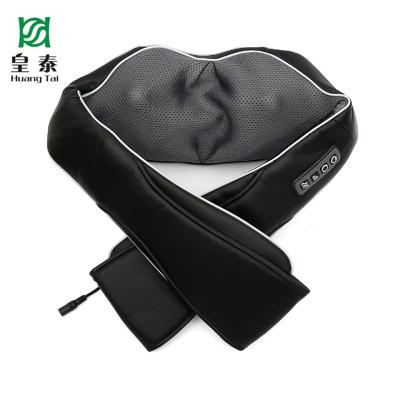 China Body Charger OEM Electric Deep Shiatsu Kneading Cervical Back And Neck Massager Shawls For Car for sale