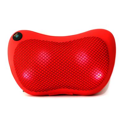 China Hot Selling Full Body Relaxation Shiatsu Neck Vibrating Electric Cervical Massage Pillow For Home Car for sale