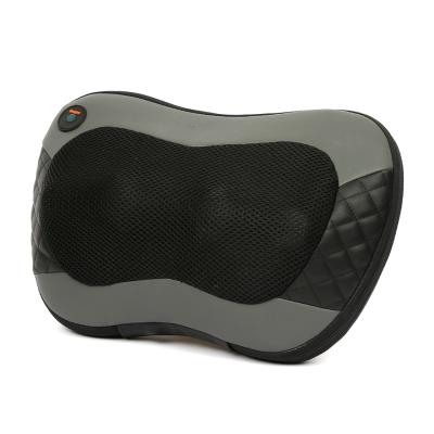 China HT-PN003 Electric Body Shiatsu Vibrating Beautiful Cervical Back Shoulder Neck Massager Pillow With Heat for sale