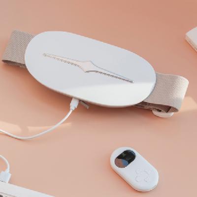 China 2022 New Hot Electric 3D Body Health Care Heating Fitness Waist Belly Belly Massager Smart Belt Fat Body Infrared Slim Vibrator for sale